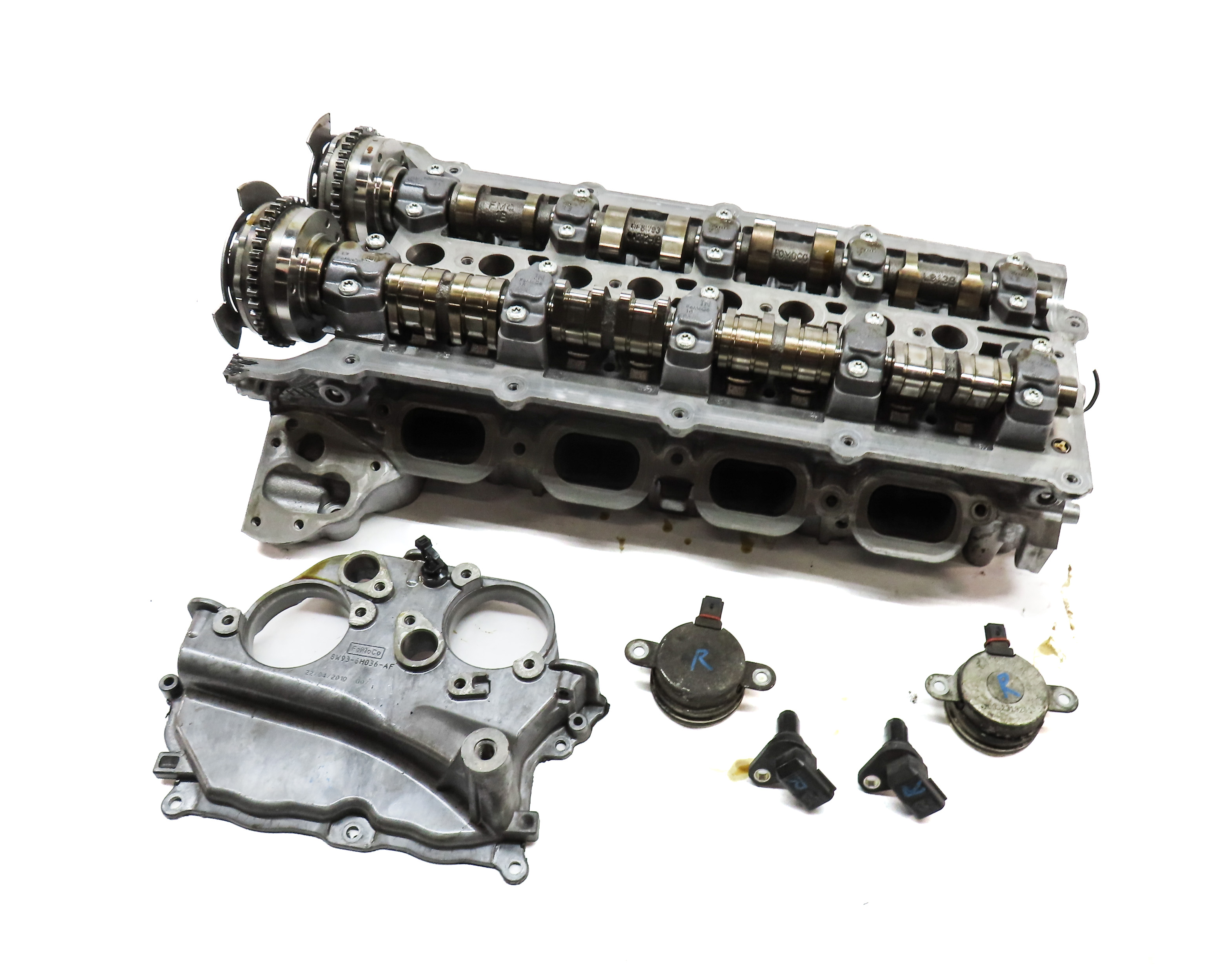 10-13 LR4 RANGE ROVER SPORT (L320 L322) 5.0L NON SC ENGINE - RIGHT CYLINDER HEAD — exact item pictured
